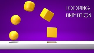 Cinema 4D Tutorial - Create LOOPING ANIMATION