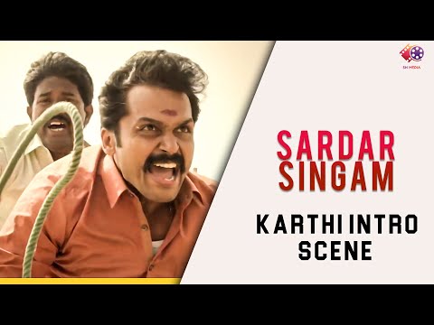 Sardar Singam Kadaikutty Singam Karthi Intro Scene Karthi Sathyaraj Sayyeshaa YouTube