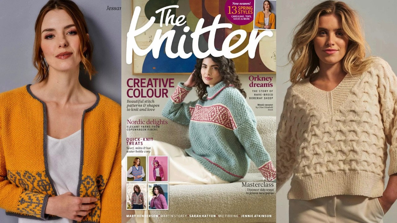 🧦The Knitter issue 225/ Knitting Magazine Flip Through