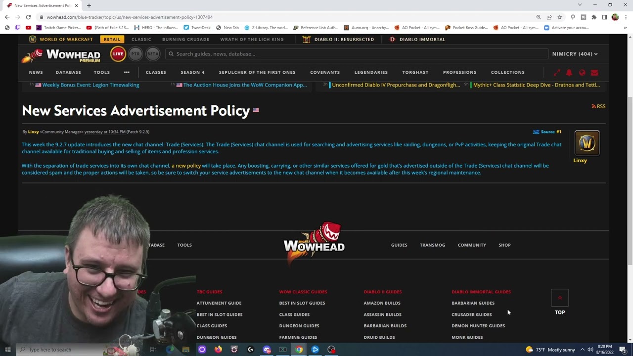 WoW Trade Chat - Finally Fixed!