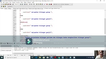 Valentino Simamora || 08011282025023 || Program Menentukan Penjumlahan Dua Bilangan Genap atau Tidak