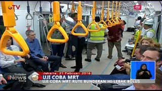 Antusias Masyarakat Jelang Pengoperasian MRT Akhir Maret 2019 - BIS 22/02