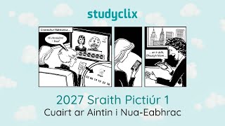 2027 Sraith Pictiúr 1 - Cuairt ar Aintín i Nua-Eabhrac | Leaving Cert Irish Orals Picture Stories ☘️