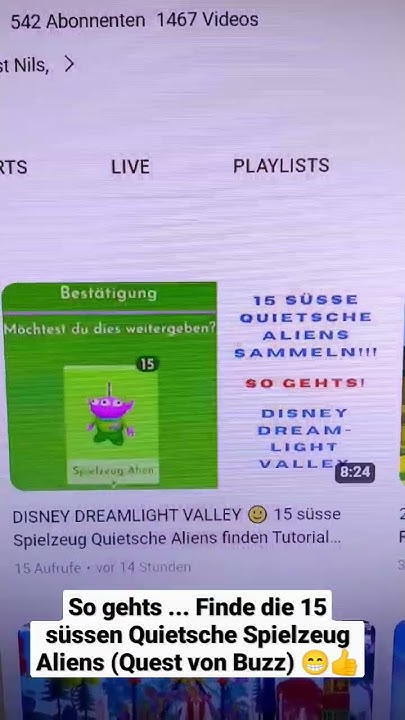 So gehts 15 Spielzeug Aliens finden Disney Dreamlight Valley deutsch