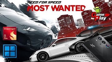 Need For Speed: Most Wanted (Winlator) Android gameplay on High settings | #winlator 