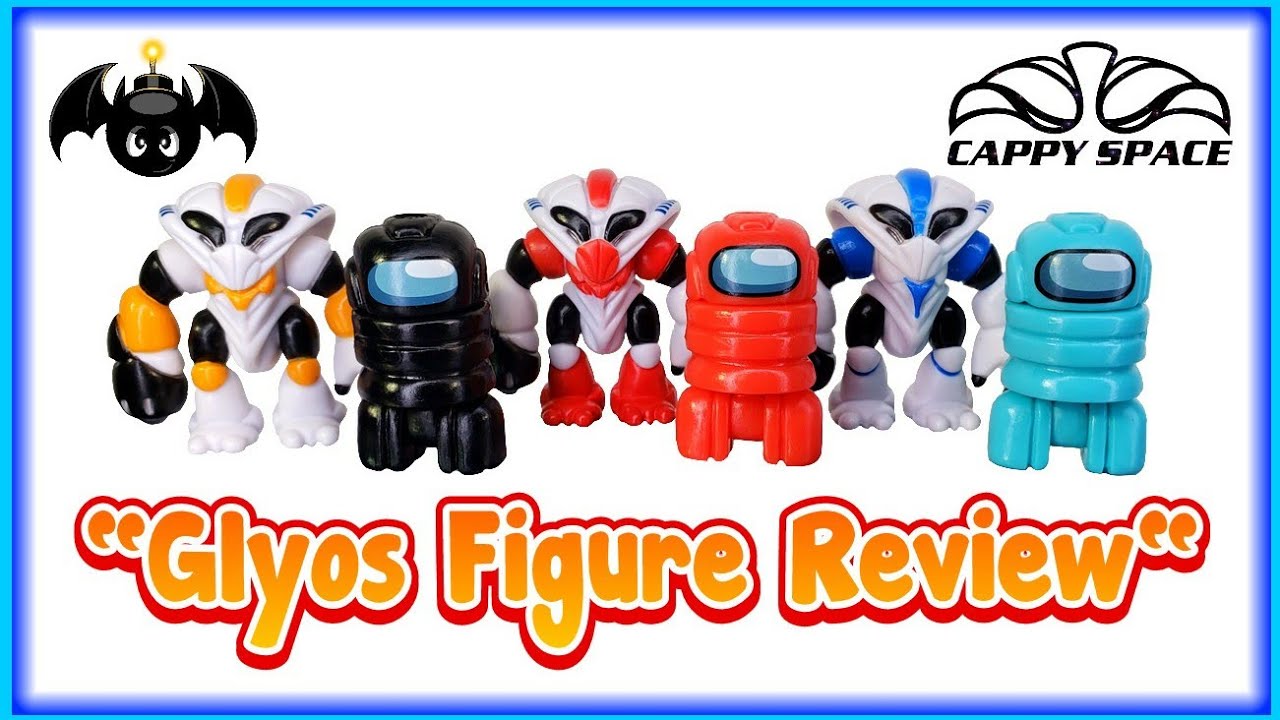 Cappy Space drop December 2021 glyos figures review.