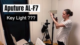 Aputure Al-F7 As A Key Light