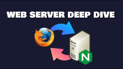 How does a browser communicate with a webserver?
