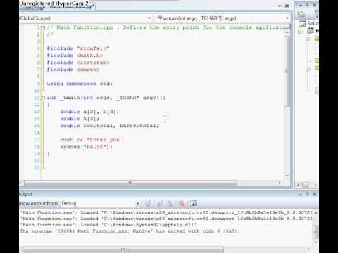 C++ Tutorial:: DOT product - YouTube