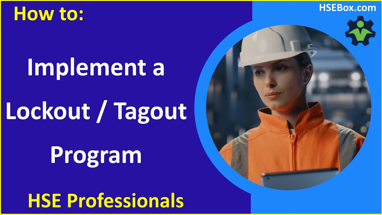 How to: Implement a Lockout/Tagout Program - Safety Training - YouTube
