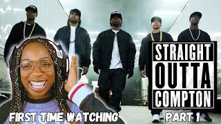🥹💿 Alexxa Reacts to STRAIGHT OUTTA COMPTON 🎧🎵 | Part 1/2 | New NWA fan! | Movie Commentary