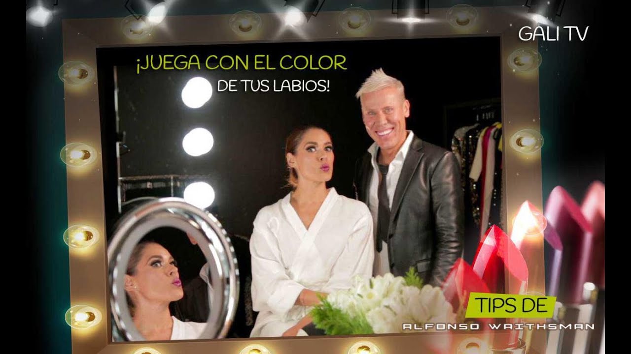 Juega con el color de tus labios, Tips de Alfonso Waithsman