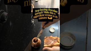 Chocolate peanut butter spread in 10mins #toddlerfood #food