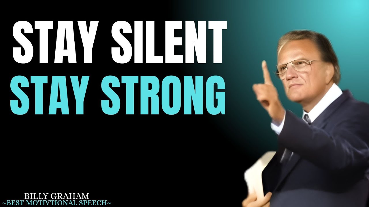 The Less You React, The More You Control .Billy Graham