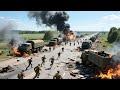 Today! Russia ambushed a US ammunition and fuel supply convoy near the border.