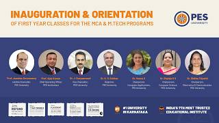Inauguration & Orientation of 1st Year Classes for the MCA, M.Tech - Orientation 2026