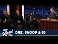 Jimmy kimmel interviews dr dre snoop dogg  curtis 50 cent jackson