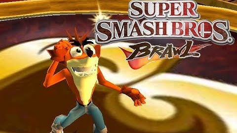 [HSBH] Crash (Twinsanity version) Join The Brawl! (Mod) - SSmash Bros. Brawl - Hacksponge Channel
