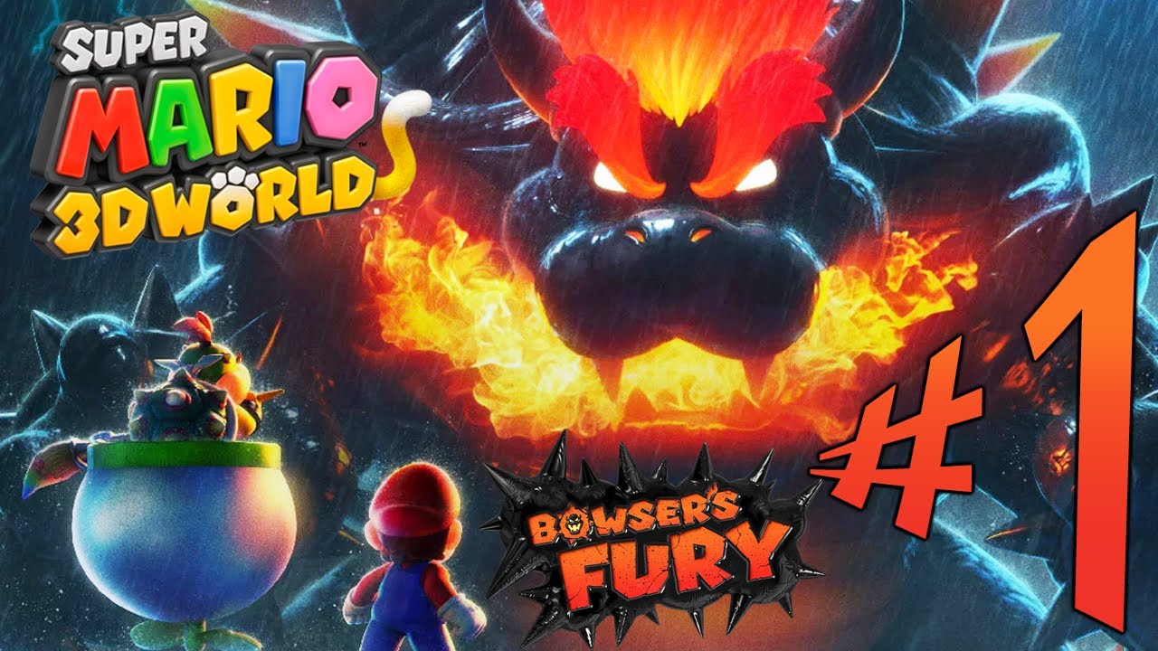 BOWSER'S FURY - O Início de Gameplay do Jogo do Mario, em