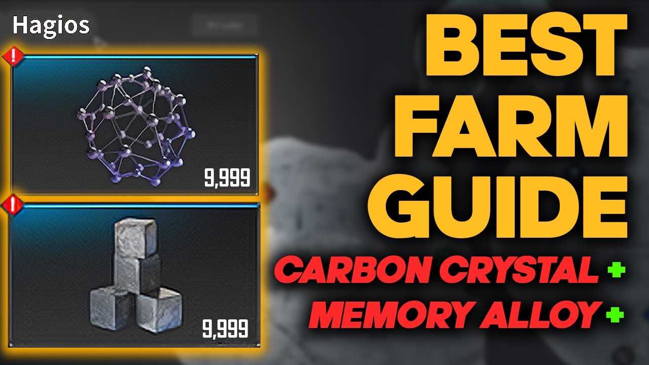 First descendant How to farm Shape Memory Alloy and Carbon Crystal faster