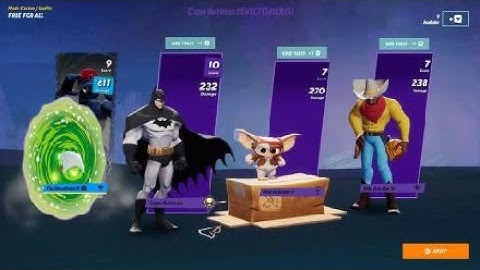 Request:Rick Vs Batman Vs Gizmo Vs LeBron James|MultiVersus