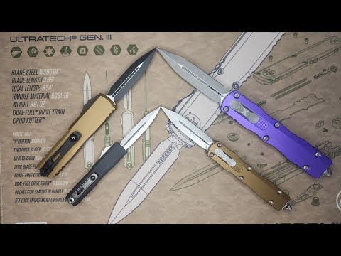 DNK Knives Showcase ???? Microtech UTX-85, UTX-70, Dirac & Dirac Delta Lineup