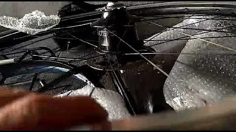 Damage to the frame of the Surly Ogre