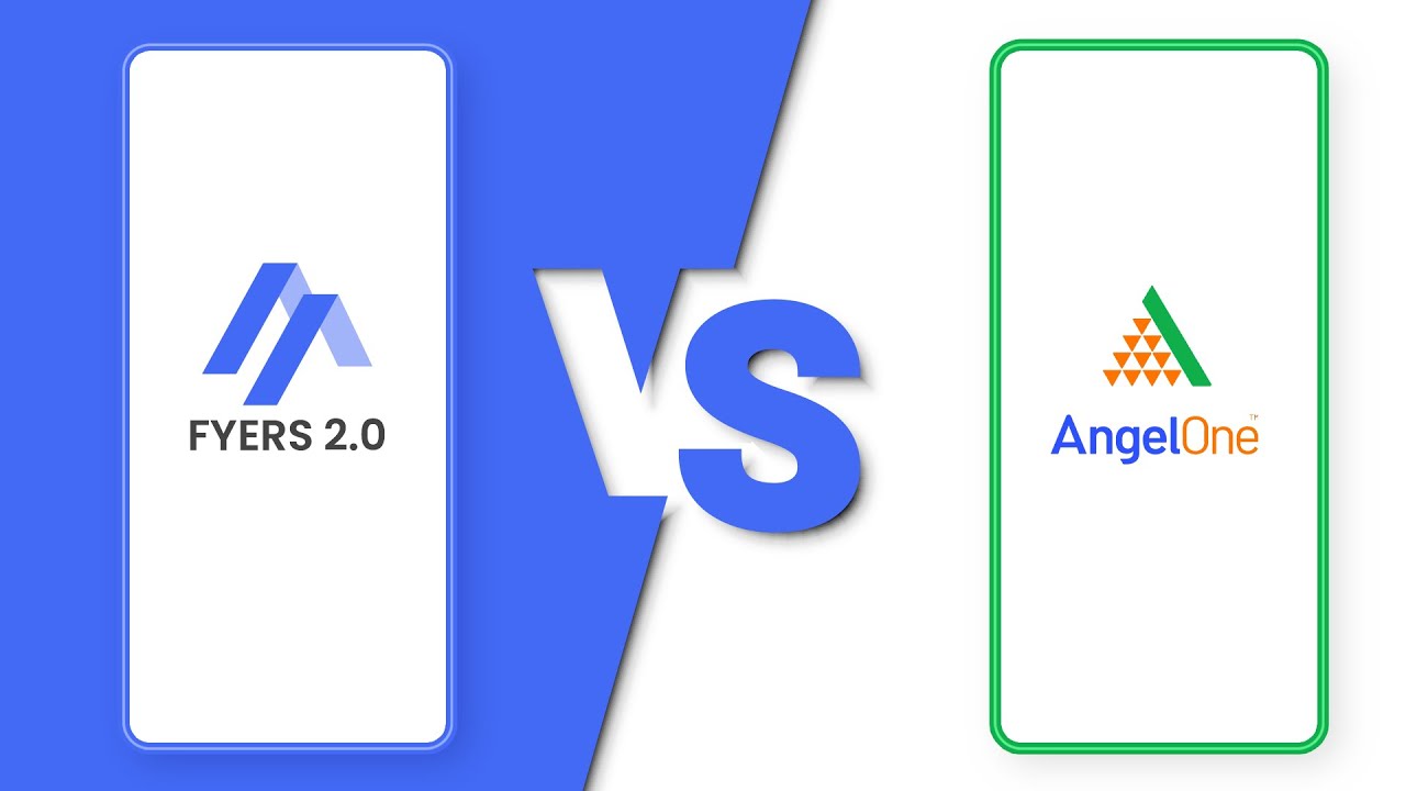 Fyers 2.0 vs Angel one mobile app comparison YouTube