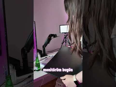Monitörüm yere düştü ve bozuldu #oyunvideoları #gamingsetup
