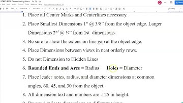Inventor - How to Dimension a Multiview