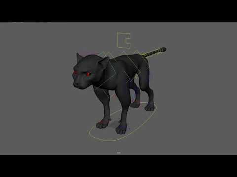Cat Rig Demonstration - Maya 2018