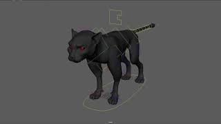 Cat Rig Demonstration - Maya 2018