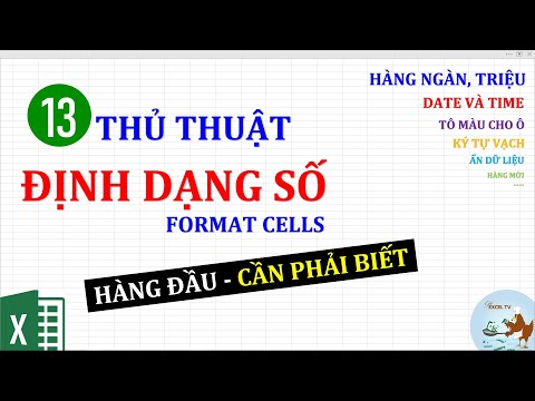 Video: Ý bạn là gì khi định dạng một bảng?