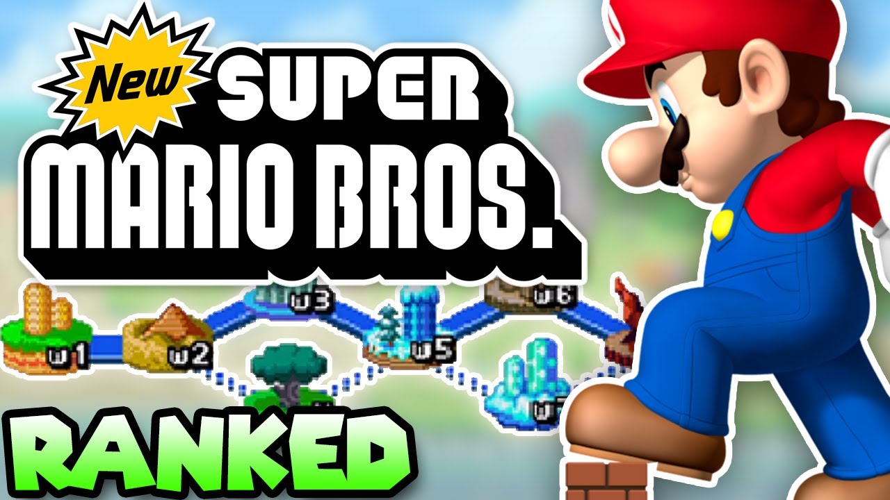 Ranking Every World in New Super Mario Bros. DS