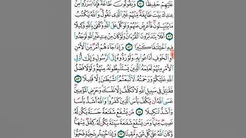 مقطع قصير من سورة النساء. ارح سمعك❤️😍