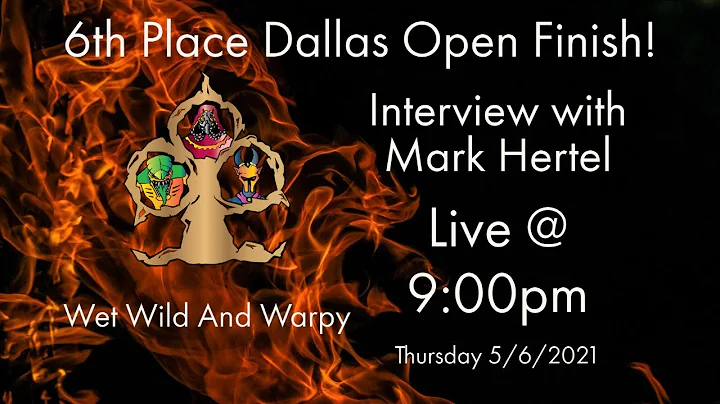 Interview With Mark Hertel! 6th Place Dallas Open ...