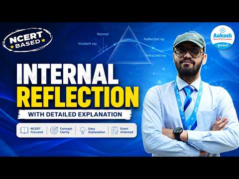 Internal Reflection Explained  | Most Important Topic for JEE Main, Advanced & NEET. #education