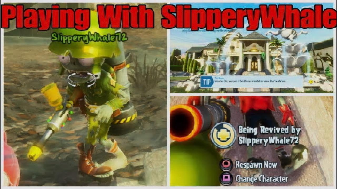 Plants vs Zombies Garden Warfare, Gardens and Graveyards, Featuring SlipperyWhale
