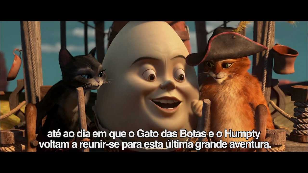 O Gato das Botas" - A personagem "Humpty Dumpty" (Legendado em Português) -  YouTube