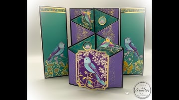 Cascade Gatefold Card