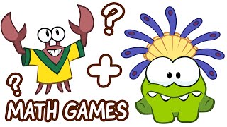 add and multiply with om nom educational cartoon