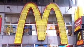 Fast-food fury as McDonald's workers push for better wages - economy
