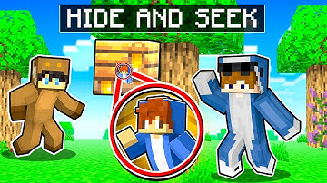 Using TINY MOD to CHEAT in Minecraft Hide and Seek!