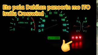 Isuzu crosswind alternator problem not charging error sa dashboard 