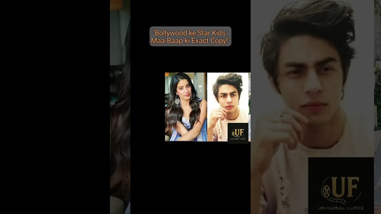 Star Kids = Parents' Xerox Copy! Shocking Similarity!"