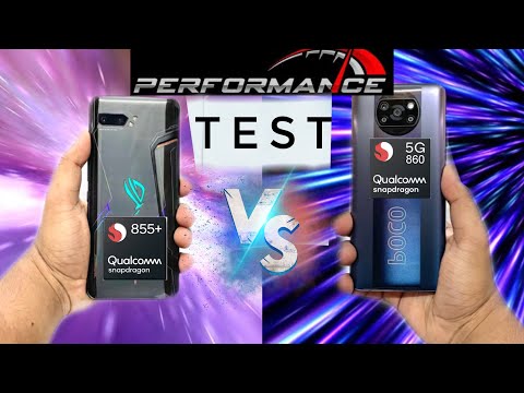 POCO X3 Pro VS ROG Phone 2 Performance, FPS Test / Snapdragon 855 Plus VS 860