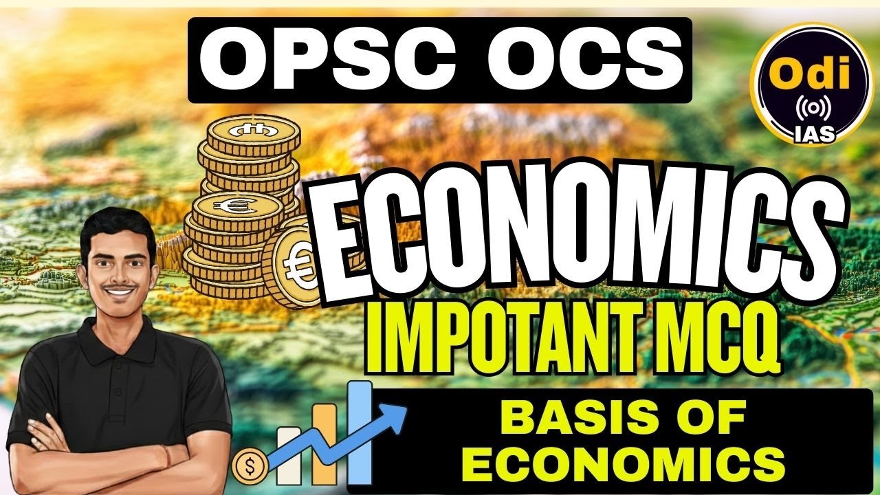 ECONOMICS  Most Important MCQs Discussion I #ocs
