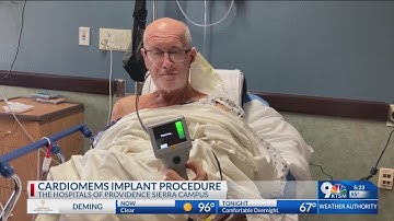 First cardio-MEMS implant procedure at the Hospitals of Providence