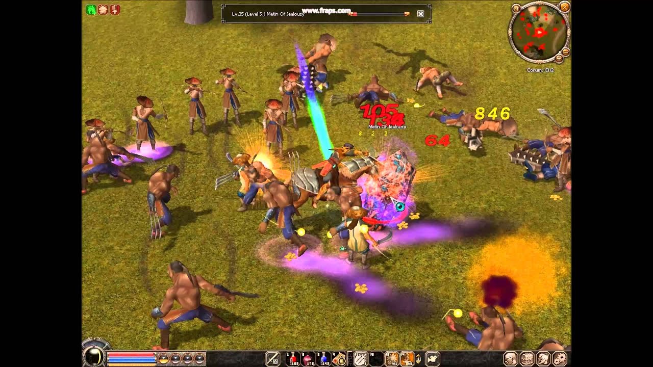 Metin2 UK Farming Map2 - YouTube
