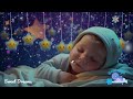 Baby Sleep Music 🎵 Sleep Instantly & Beat Insomnia 🌛 Calm Night ❤️ Mozart & Brahms Lullabies